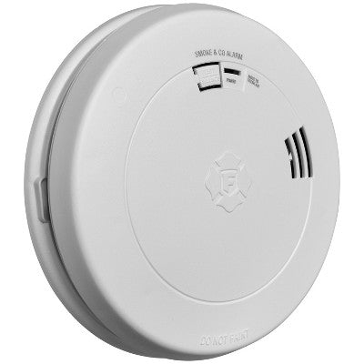 First Alert Alarm Combo DC10 with VCE SMCO210V Clam Tray: Smoke & Carbon Monoxide Detector, Fire Alarm, 10-Year Warranty