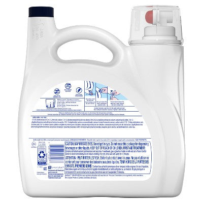 Tide Free & Gentle Unscented HE Deep Cleaning Concentrated Liquid Laundry Detergent 83 Loads - 117 fl oz