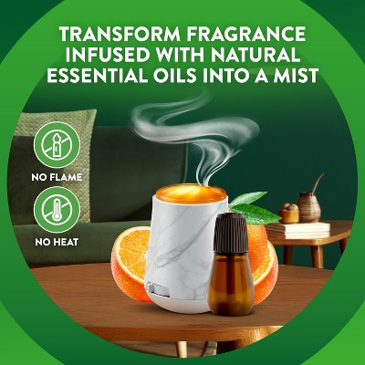 Air Wick Vibrant Essential Mist Aromatherapy Diffuser Kits - Sparkling Mandrain & Clementine - 2ct