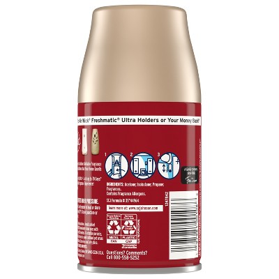 Glade Automatic Air Freshener Room Spray Holiday Scent Refill - Warm Apple & Spices - 6.2 oz