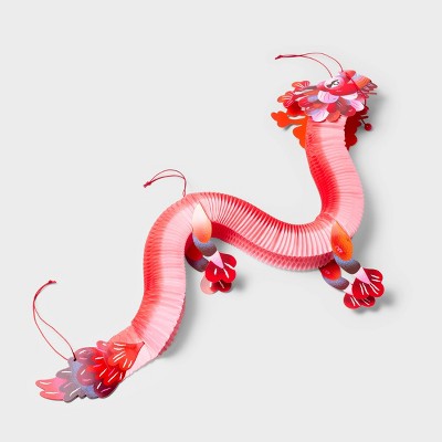 40" Lunar New Year Dragon Accordion Wall Garland