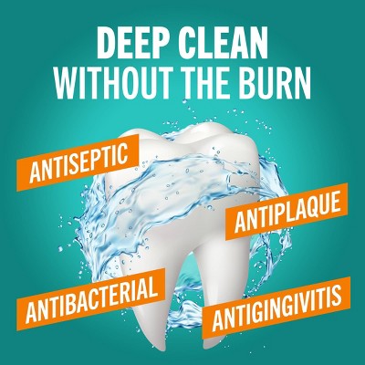 TheraBreath Deep Clean Mouthwash - Fresh Mint - 33.8 fl oz: Paraben-Free, Phthalate-Free, Formaldehyde-Free