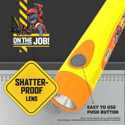 Energizer Paw Patrol Rubble and Crew Handheld Flashlight