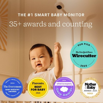 Nanit Pro Smart Baby Monitor & Floor Stand - White