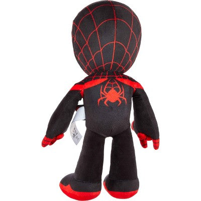 Marvel Plush Talkers Miles Morales Soft Toy, 11.75" Collectible Figure with Sounds & Phrases