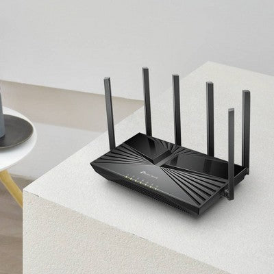 TP-Link Archer AXE5400 Tri-Band 6-Stream Mesh Wi-Fi 6E Router: Smartphone App Controlled