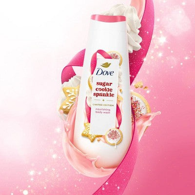 Dove Beauty Limited Edition Holiday Treat Body Wash - Sugar Cookie Sprinkle - 20 fl oz