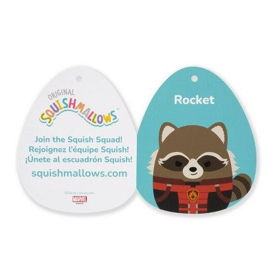 Squishmallows 5" Marvel Rocket Little Plush