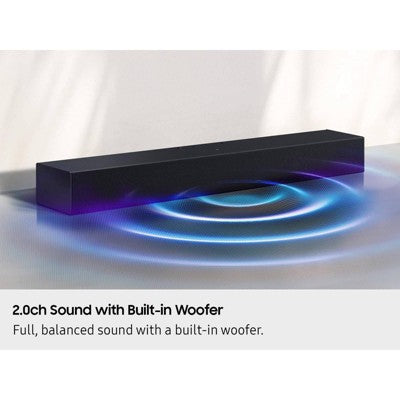 Samsung 2.0Ch Soundbar with Built-in Woofer - Titan Black (HW-B400F) (LOCAL PICKUP ONLY)