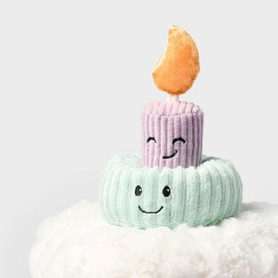 13" Stackable Layer Cake Stuffed Animal - Gigglescape: Polyester, Food Theme, 1 Year+