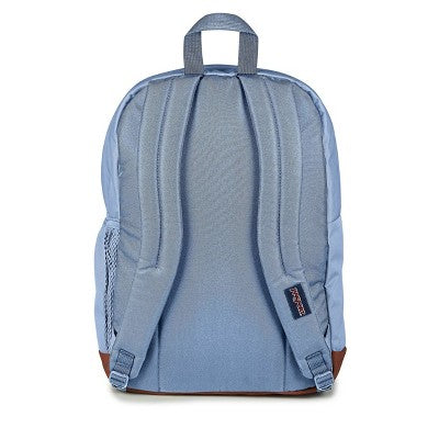 JanSport Cool Student 17" Backpack Fits 15" Laptop Synthetic Leather Bottom - Light Blue