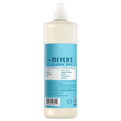 Mrs. Meyer's Clean Day Dish Soap Dewdrop Scent - 16 fl oz