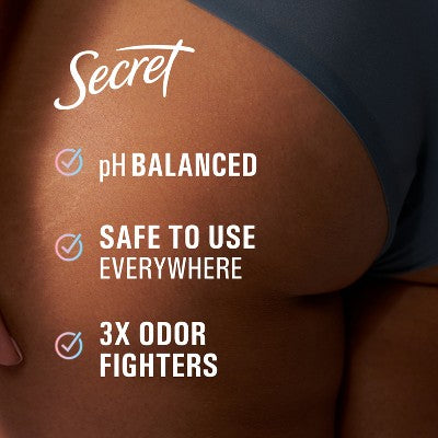 Secret Whole Body Deodorant Spray - Rosewater - 3.5oz