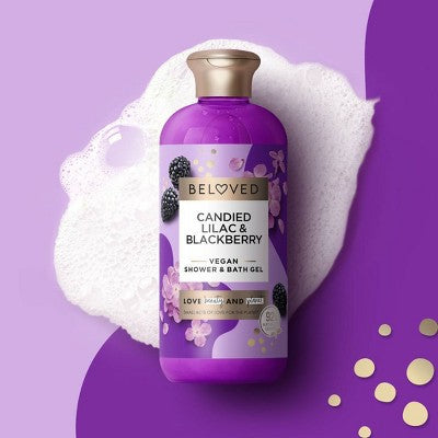 Beloved Candied Lilac & Blackberry Shower & Bath Gel - 11.8 fl oz