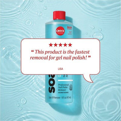 ONYX Brands Soak Off Nail Polish Remover - 16 fl oz