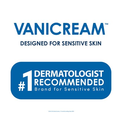 Vanicream Gentle Facial Cleanser for Sensitive Skin - Travel Friendly - Unscented - 2.5 fl oz: Hypoallergenic, Paraben-Free, Oil-Free