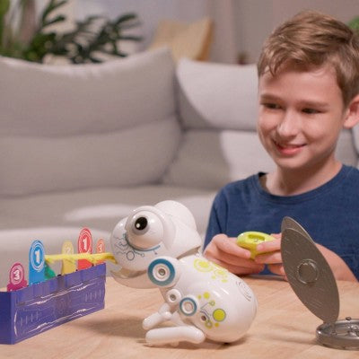 ROBO FROG Interactive Remote Control Toy with Tongue Flick Action, Catch Coins Game, Sound Effects and Target Board