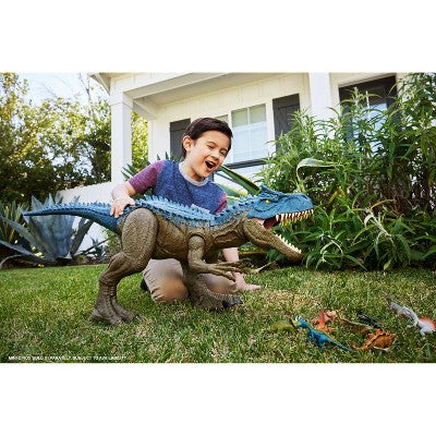 Jurassic World Super Colossal Allosaurus Dinosaur 38'' Long Swallows Minis (LOCAL PICKUP ONLY)