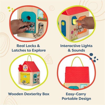 B. toys Lock & Key House
