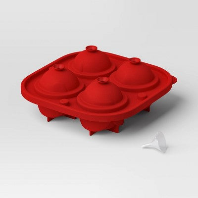 Rose Ice Cube Mold Red - Threshold
