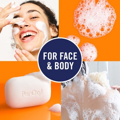 PanOxyl 10% Benzyol Peroxide Acne Cleansing Bar - 1.5oz