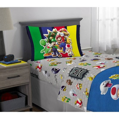 Mario Twin Sheet Set