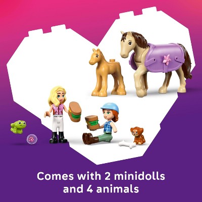 LEGO Friends Horse & Baby Foal Trailer 42695