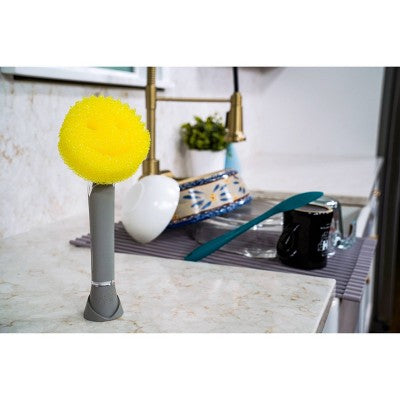 Scrub Daddy Dish Daddy Converter Plate Dishwand with Sponge