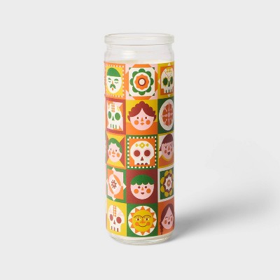 Dia de Muertos Pillar Candle 5 fl oz