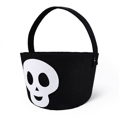 Felt Basket Skull - Bullseye's Playground