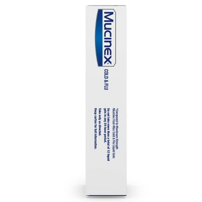 Mucinex HBP Cold & Flu Liquid Gels - 16ct