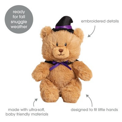 Pearhead Wizard Bear Halloween Plush Baby Toy - 0m+