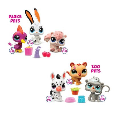 Littlest Pet Shop - Park Pets Pet Trio - Series 2