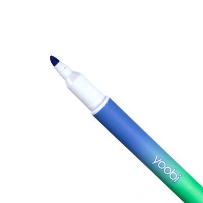 Yoobi Evolve Color Changing Markers 6pk - Soft Aura, Recycled Plastic Barrels