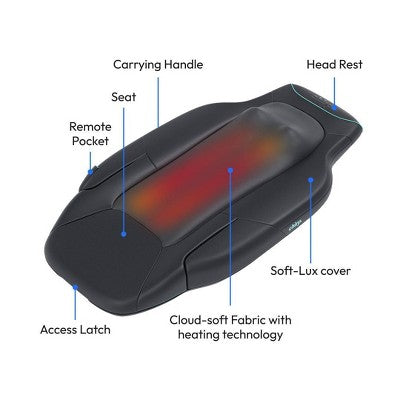 Chirp Contour Decompression and Massage Table Black (LOCAL PICKUP ONLY)