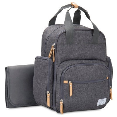 Eddie Bauer Canyon Summit Convertible Diaper Bag Backpack - Gray