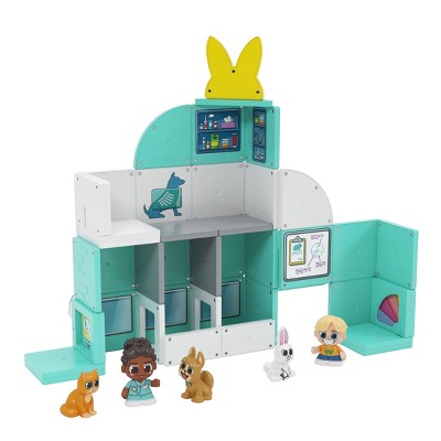 Tile Town Pet Vet Magnetic Tiles Playset