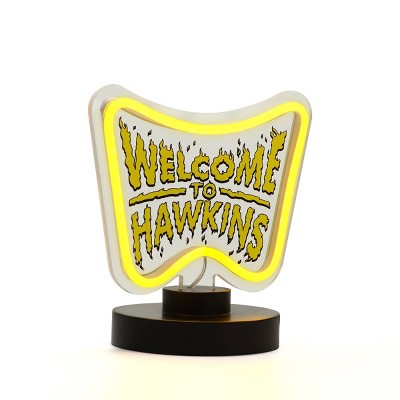 Stranger Things Welcome to Hawkins Neon Logo