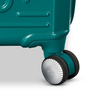 Sarah Jessica Parker Signature Hardside Expandable Carry On Spinner Suitcase with 2 Packing Cubes and Shoe Bag - Emerald (LOCAL PICKUP ONLY)