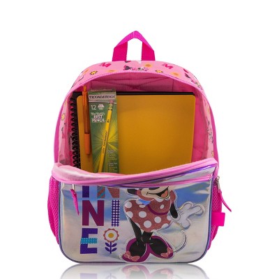 Disney Kids' Minnie Mouse 14" Backpack - Pink
