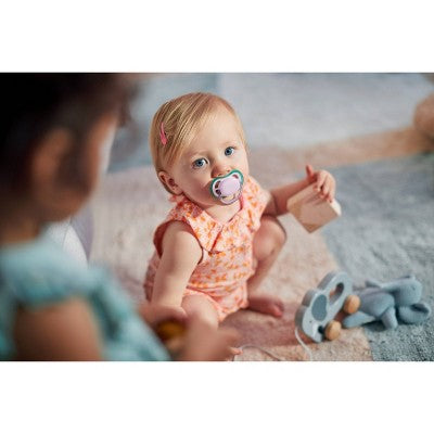 Philips Avent Ultra Air Day Time Pacifier 0-6m - Fresh Lilac/Butterfly - 3pk