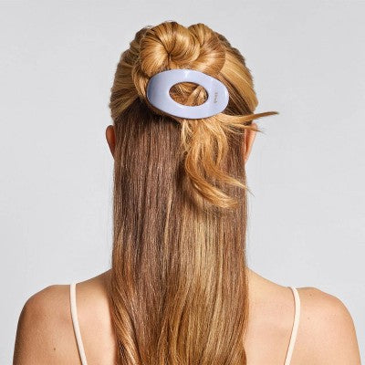 Kitsch-Mass Medium Flat Cloud Hair Claw Clip - Hydrangea Breeze