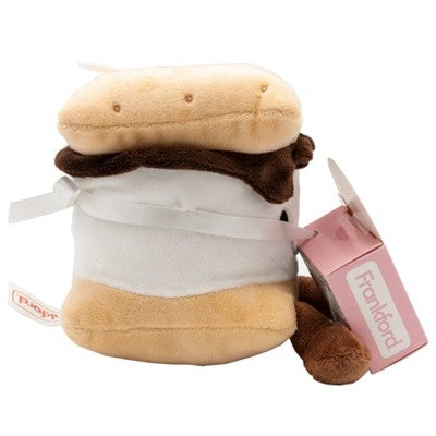 Frankford Valentine's Day Smore Plush with Gummy Candy Hearts - 1oz
