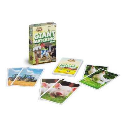 PlayMonster Farm Giant Matching Card Board Game