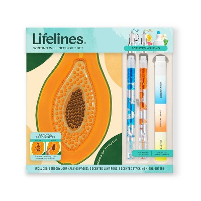 Lifelines Writing Bundle 2x Lava Pen/Papaya/Highlighter