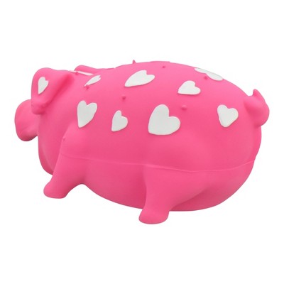 Multipet Pig Interactive Dog Toy - Pink