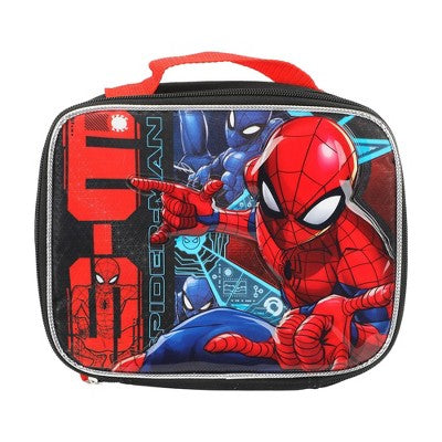 Spider-Man Kids' 15.5L 5pc Backpack Set with Lights - Black