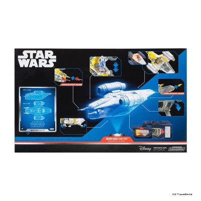 Star Wars: The Mandalorian - Deluxe Vehicle (8" Vehicle & 2 Figure) - Razor Crest (TGT Exclusive)