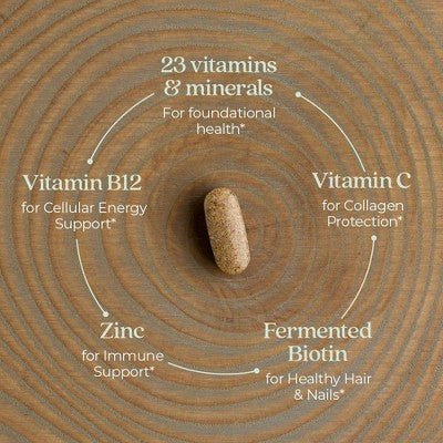 New Chapter Women's Multivitamin, Every Woman's One Daily for Immune, Beauty + Energy Support Tablets - 30ct