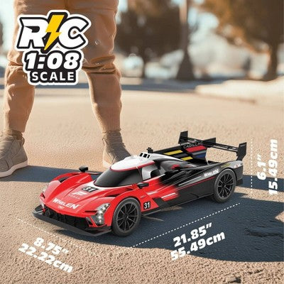 Motor Dayz RC 4x4 Forza Cadillac V Series.R - 1:8 Scale Red (LOCAL PICKUP ONLY)